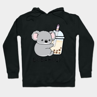 Little Bobaholic Koala Loves Boba! Hoodie